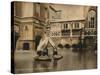 The Kingss Bath and Hot Mineral Spring, Bath, Somerset, C 1925-null-Stretched Canvas