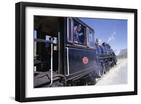 The Kingston Flyer Steam Train, South Island, New Zealand-Jeremy Bright-Framed Photographic Print