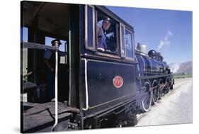 The Kingston Flyer Steam Train, South Island, New Zealand-Jeremy Bright-Stretched Canvas