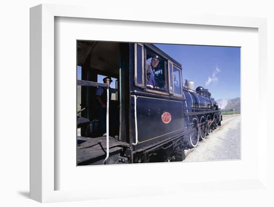 The Kingston Flyer Steam Train, South Island, New Zealand-Jeremy Bright-Framed Photographic Print