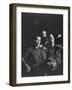 The Kingston Trio Performing on Stage-Thomas D^ Mcavoy-Framed Premium Photographic Print