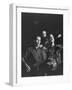 The Kingston Trio Performing on Stage-Thomas D^ Mcavoy-Framed Premium Photographic Print