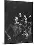 The Kingston Trio Performing on Stage-Thomas D^ Mcavoy-Mounted Premium Photographic Print