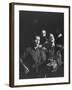 The Kingston Trio Performing on Stage-Thomas D^ Mcavoy-Framed Premium Photographic Print