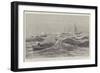 The Kingstown Lifeboat Disater, the Second Boat Going Out to the Rescue-Joseph Nash-Framed Giclee Print