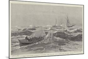 The Kingstown Lifeboat Disater, the Second Boat Going Out to the Rescue-Joseph Nash-Mounted Giclee Print
