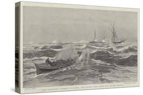 The Kingstown Lifeboat Disater, the Second Boat Going Out to the Rescue-Joseph Nash-Stretched Canvas