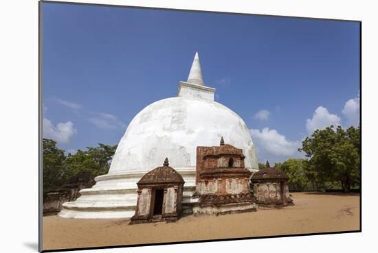 The Kiri Vihara Dagoba (Stupa) Buddhist Temple Ruins-Charlie-Mounted Photographic Print