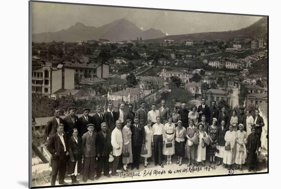 The Kirov Sanatorium, Pyatigorsk, USSR, 1940-null-Mounted Giclee Print