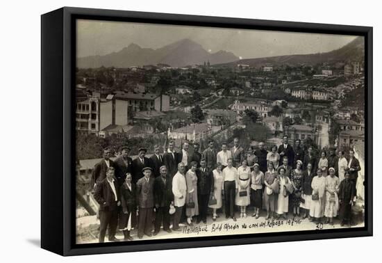 The Kirov Sanatorium, Pyatigorsk, USSR, 1940-null-Framed Stretched Canvas