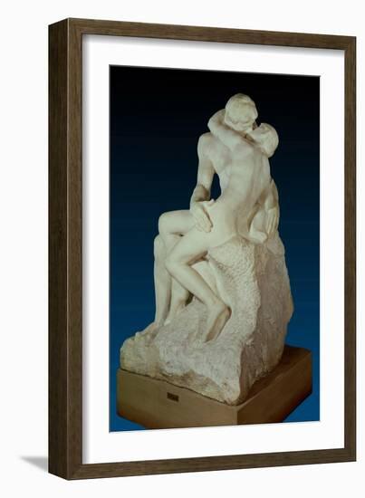 The Kiss, 1886-Auguste Rodin-Framed Giclee Print