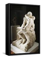 The Kiss, 1888-1889-Auguste Rodin-Framed Stretched Canvas