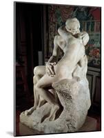 the Kiss 1888-1898 (Marble)-Auguste Rodin-Mounted Giclee Print