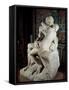 the Kiss 1888-1898 (Marble)-Auguste Rodin-Framed Stretched Canvas