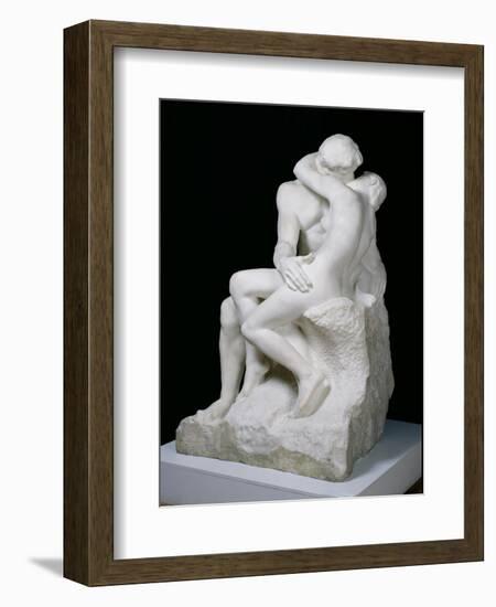 The Kiss, 1888-98-Auguste Rodin-Framed Giclee Print