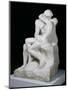 The Kiss, 1888-98-Auguste Rodin-Mounted Giclee Print