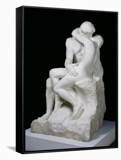 The Kiss, 1888-98-Auguste Rodin-Framed Stretched Canvas