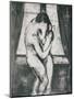 The Kiss, 1895-Edvard Munch-Mounted Giclee Print