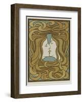 The Kiss, 1898-Peter Behrens-Framed Giclee Print