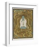 The Kiss, 1898-Peter Behrens-Framed Giclee Print