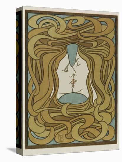 The Kiss, 1898-Peter Behrens-Stretched Canvas