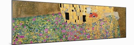 The Kiss, 1907-08 (Detail)-Gustav Klimt-Mounted Giclee Print