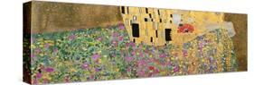 The Kiss, 1907-08 (Detail)-Gustav Klimt-Stretched Canvas