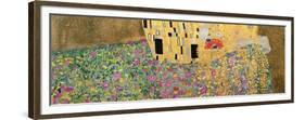 The Kiss, 1907-08 (Detail)-Gustav Klimt-Framed Giclee Print