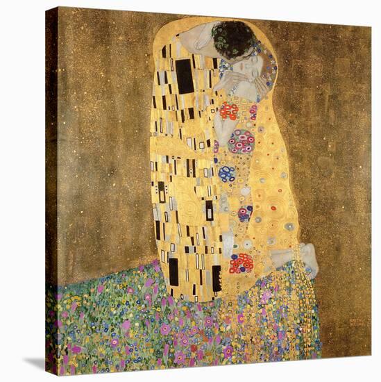 The Kiss, 1907-08-Gustav Klimt-Stretched Canvas