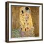 The Kiss, 1907-08-Gustav Klimt-Framed Premium Giclee Print