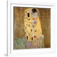 The Kiss, 1907-08-Gustav Klimt-Framed Giclee Print