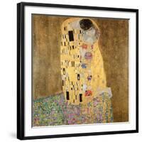 The Kiss, 1907-08-Gustav Klimt-Framed Giclee Print