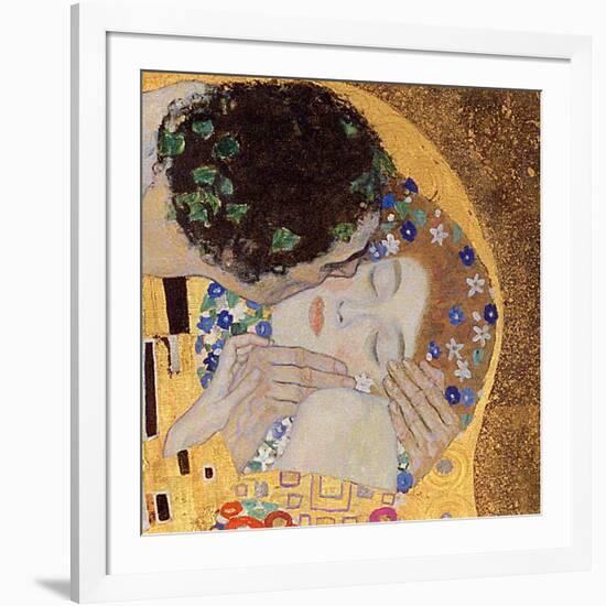 The Kiss, 1907-08-Gustav Klimt-Framed Giclee Print