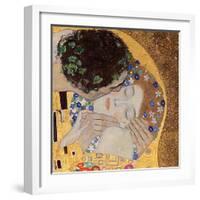 The Kiss, 1907-08-Gustav Klimt-Framed Giclee Print