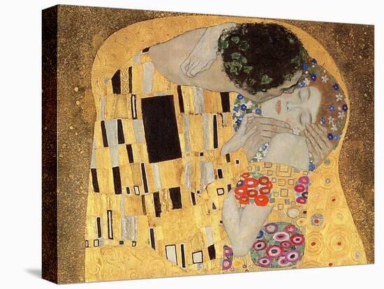 The Kiss, 1907-08-Gustav Klimt-Stretched Canvas
