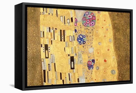 The Kiss, 1907-08-Gustav Klimt-Framed Stretched Canvas