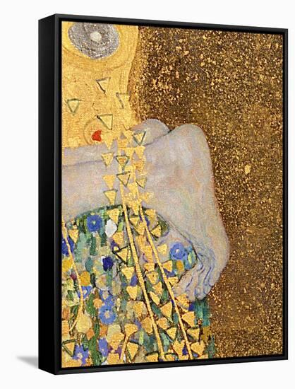 The Kiss, 1907-08-Gustav Klimt-Framed Stretched Canvas