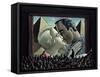 The Kiss, 2003-PJ Crook-Framed Stretched Canvas