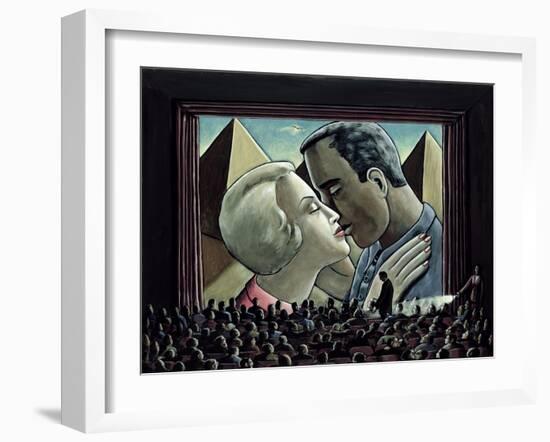 The Kiss, 2003-PJ Crook-Framed Giclee Print