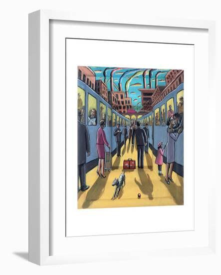 The Kiss, 2009-PJ Crook-Framed Giclee Print