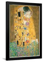 The Kiss by Gustav Limt-Trends International-Framed Poster