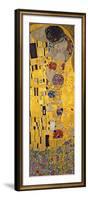 The Kiss, c.1907 (detail)-Gustav Klimt-Framed Art Print