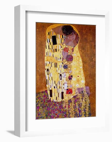 The Kiss, c.1907-Gustav Klimt-Framed Art Print