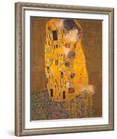 The Kiss, c.1907-Gustav Klimt-Framed Art Print