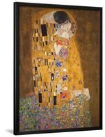 The Kiss, c.1907-Gustav Klimt-Lamina Framed Art Print