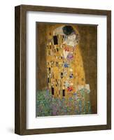 The Kiss, c.1907-Gustav Klimt-Framed Art Print