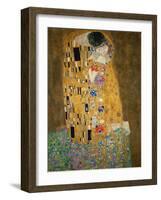 The Kiss, c.1907-Gustav Klimt-Framed Art Print