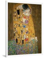 The Kiss, c.1907-Gustav Klimt-Framed Art Print