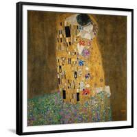 The Kiss, c.1907-Gustav Klimt-Framed Premium Giclee Print