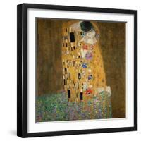 The Kiss, c.1907-Gustav Klimt-Framed Premium Giclee Print